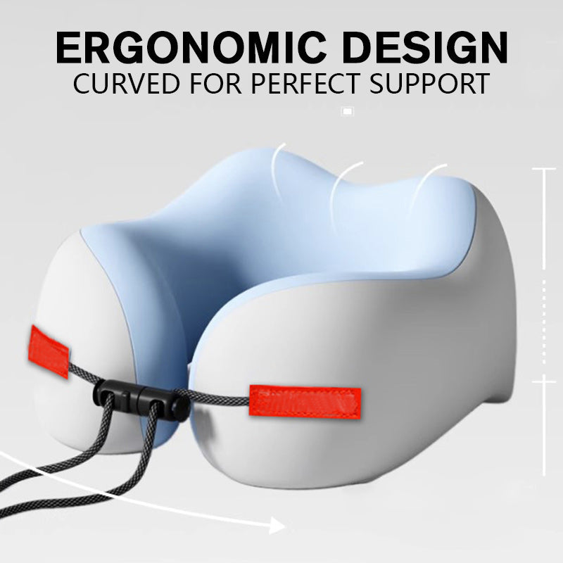 🔥Big Sale - 55% OFF🔥Memory Foam U-Shaped Travel Neck Pillow💤