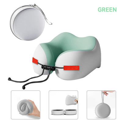 🔥Big Sale - 55% OFF🔥Memory Foam U-Shaped Travel Neck Pillow💤