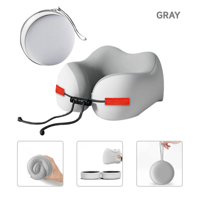 🔥Big Sale - 55% OFF🔥Memory Foam U-Shaped Travel Neck Pillow💤