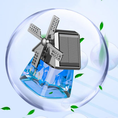 🛻Windmill Solar Energy Rotating Aromatherapy Car Air Freshener🔥