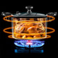 🥰Hot Selling Gift Series🥰 Nonstick Enamel Mini Pressure Cooker