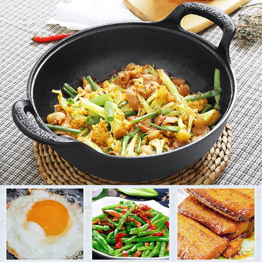 🔥Cast Iron Pot Uncoated And Non Stick