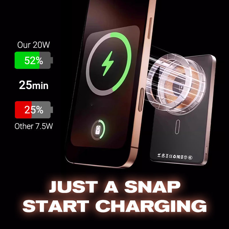 ⏳Time-limited Special⌛ Ultra Thin Magnetic Portable Charger with Stand