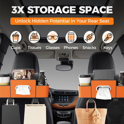 Car Back Seat Organizer