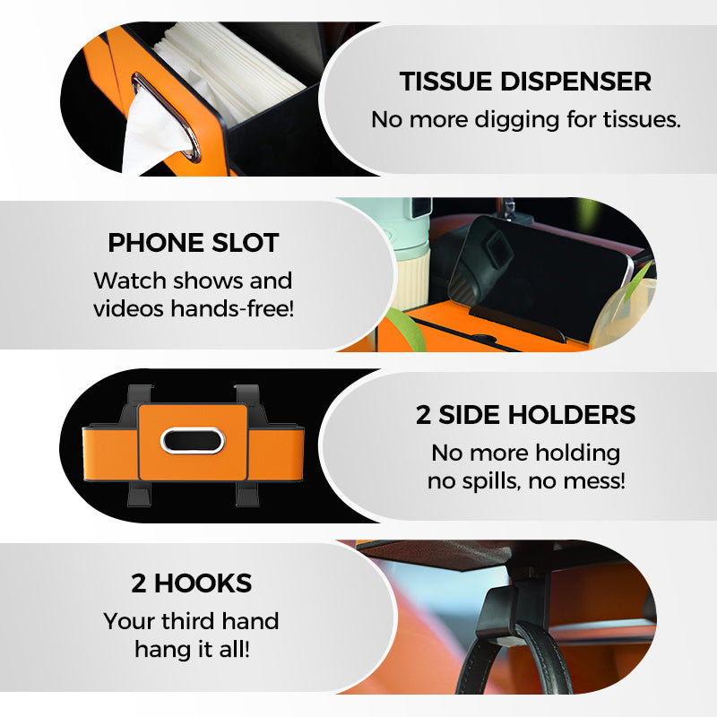 Car Back Seat Organizer