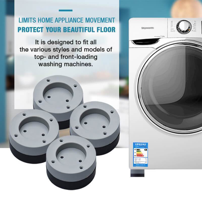 Anti-slip And Noise-reducing Washing Machine Feet(4PCS)