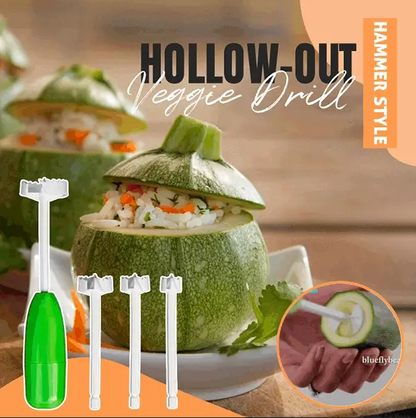 🎁Hot Sale 49% OFF⏳Hammer Style Hollow-Out Veggie Drill
