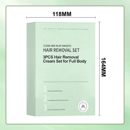 3PCS Hair Removal Cream Set for Full Body