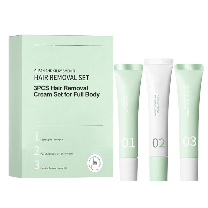 3PCS Hair Removal Cream Set for Full Body