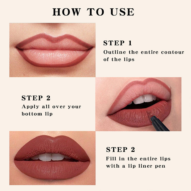 Waterproof Long-Lasting Matte Lip Liner💋