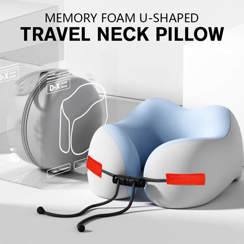 Memory Foam U-Shaped Travel Neck Pillow