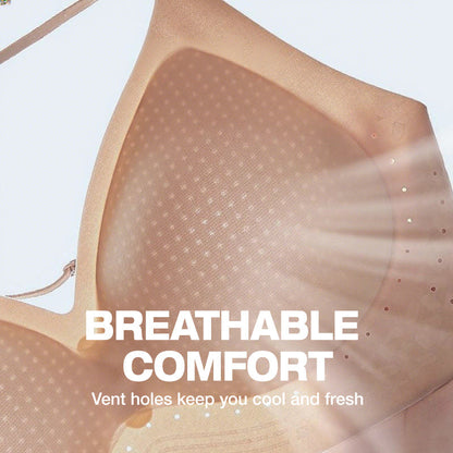 Women's Seamless Wireless Bra with Convertible Straps