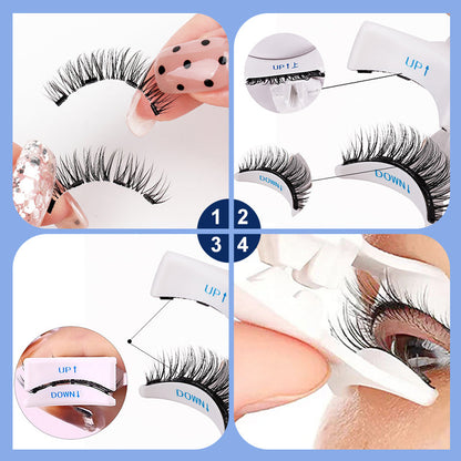 Magnetic Reusable Natural Look False Eyelashes