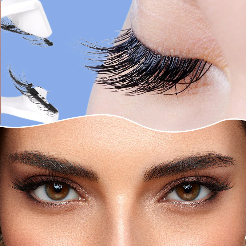 Magnetic Reusable Natural Look False Eyelashes