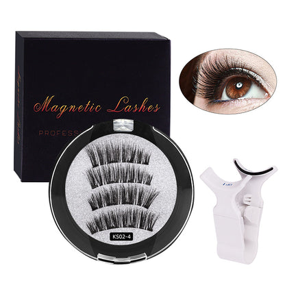 Magnetic Reusable Natural Look False Eyelashes