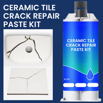 🪒Worry-Free Helper🏗！Ceramic Tile Crack Repair Paste Kit