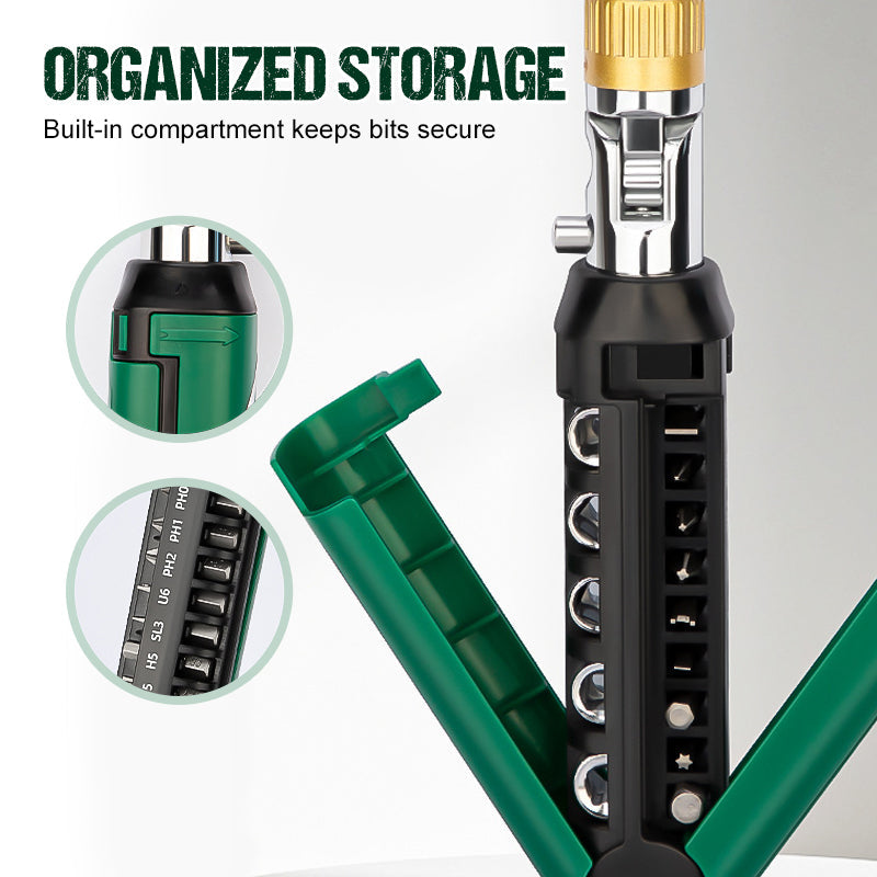 🎁 Hot Sale 49% OFF 🔥14-in-1 Adjustable Ratchet Screwdriver