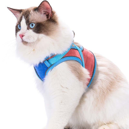 🐱Anti-Escape Reflective 🐱Cat Harness with Leash