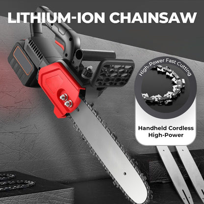 Handheld Cordless High-Power Lithium-Ion Chainsaw Set🌳