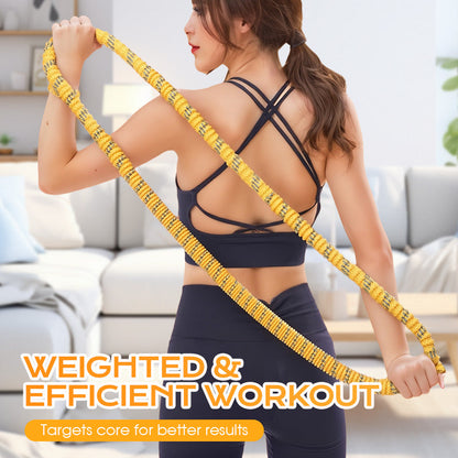 Foldable Weighted Soft Spring Hoop💞