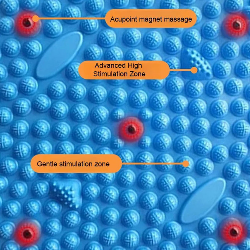 Foot Massage Acupressure Mat with Magnetic Therapy