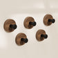 Waterproof Wooden Coat Hook - No Drilling