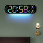 ⏰Limited-time offer £49.99🔥Multifuntional Decorative LED Digital Wall Clock