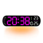 ⏰Limited-time offer £49.99🔥Multifuntional Decorative LED Digital Wall Clock