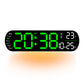 ⏰Limited-time offer £49.99🔥Multifuntional Decorative LED Digital Wall Clock