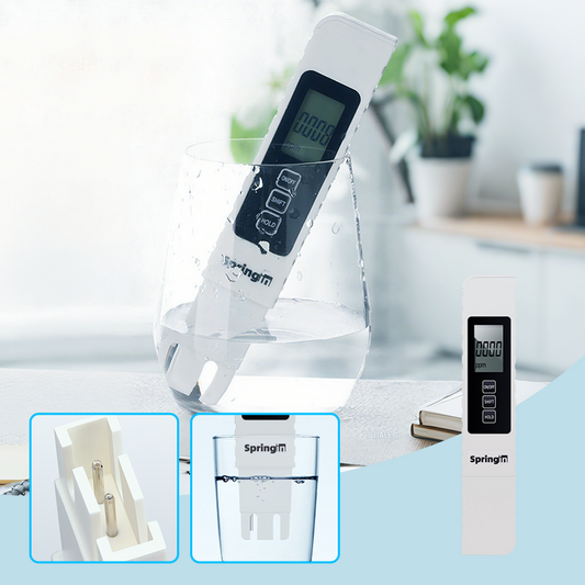 💧 3-in-1 TDS Water Quality Tester - Measures pH, Chlorine and Hardness with LCD Display for Pools and Aquariums 🌊📱