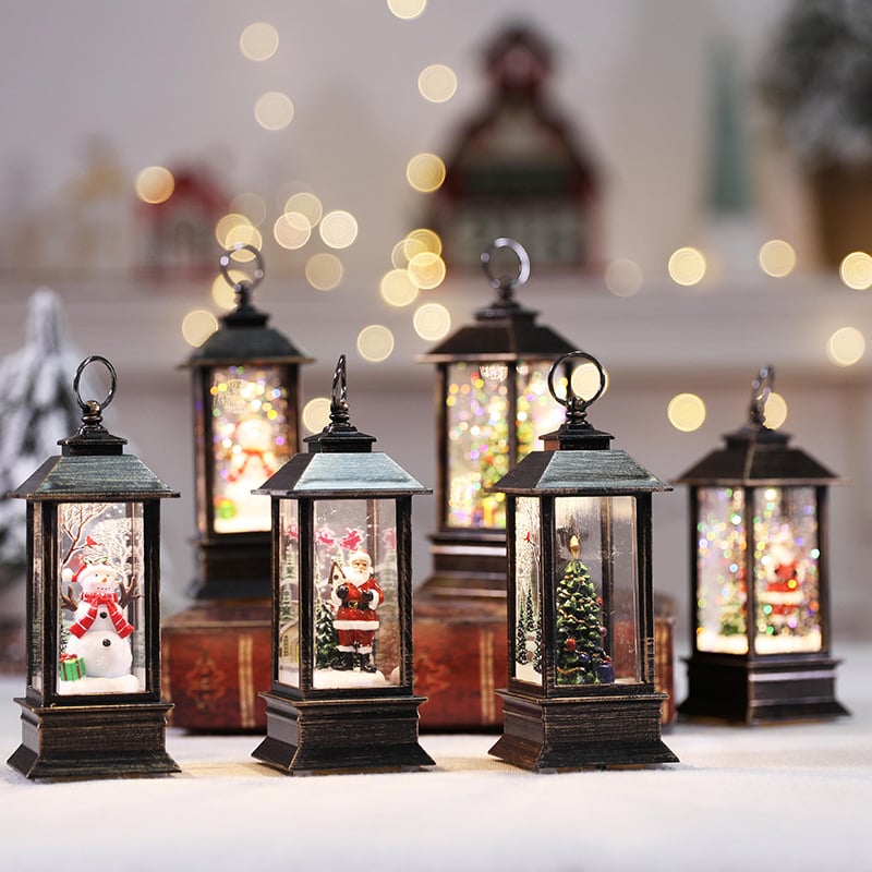 ✨ Christmas LED Crystal Lantern – Magical Snowflake Effect, Wireless & Multiple Lighting Modes (Christmas Atmosphere in Every Room!)