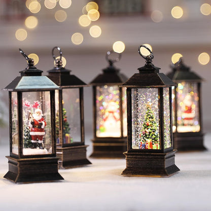 ✨ Christmas LED Crystal Lantern – Magical Snowflake Effect, Wireless & Multiple Lighting Modes (Christmas Atmosphere in Every Room!)