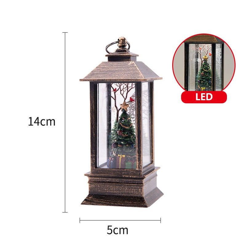 ✨ Christmas LED Crystal Lantern – Magical Snowflake Effect, Wireless & Multiple Lighting Modes (Christmas Atmosphere in Every Room!)