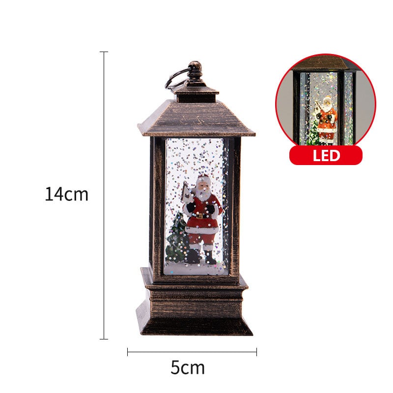✨ Christmas LED Crystal Lantern – Magical Snowflake Effect, Wireless & Multiple Lighting Modes (Christmas Atmosphere in Every Room!)