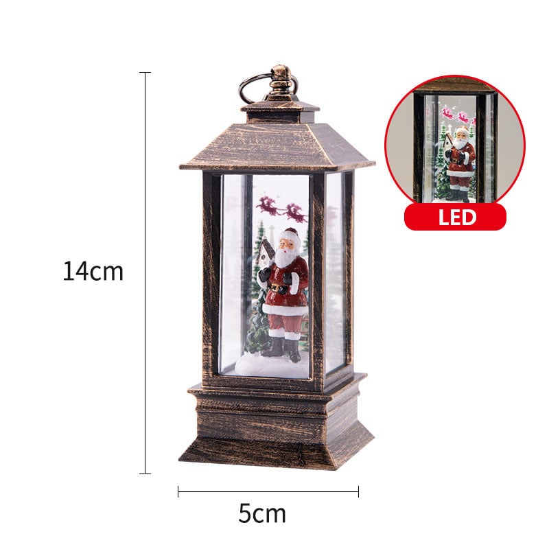 ✨ Christmas LED Crystal Lantern – Magical Snowflake Effect, Wireless & Multiple Lighting Modes (Christmas Atmosphere in Every Room!)
