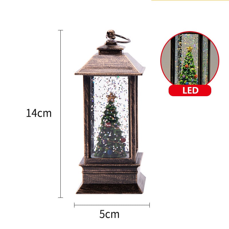 ✨ Christmas LED Crystal Lantern – Magical Snowflake Effect, Wireless & Multiple Lighting Modes (Christmas Atmosphere in Every Room!)
