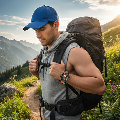 🖤Limited-Time Christmas Sale! 50% OFF ✨ Multifunctional LED Waterproof Watch – Dual Display, 50M Water Resistant & All-in-One Features (Stylish & Durable for Daily Use!)