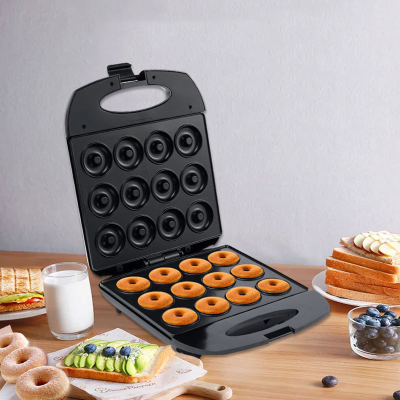 🍩👩‍🍳 Handy Donut Maker – Non-Stick Coating, 6 Wells & User-Friendly (Perfect for Home Bakers!)