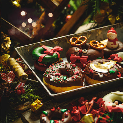 🍩👩‍🍳 Handy Donut Maker – Non-Stick Coating, 6 Wells & User-Friendly (Perfect for Home Bakers!)