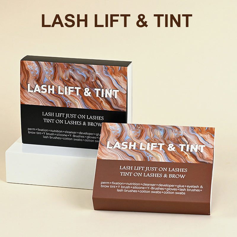 ✨ 2-in-1 Lash Lift & Tint Kit – Long-Lasting Results (6-8 Weeks), Salon-Quality & Safe Formula (Easy At-Home Use!)