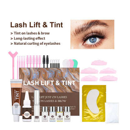 ✨ 2-in-1 Lash Lift & Tint Kit – Long-Lasting Results (6-8 Weeks), Salon-Quality & Safe Formula (Easy At-Home Use!)