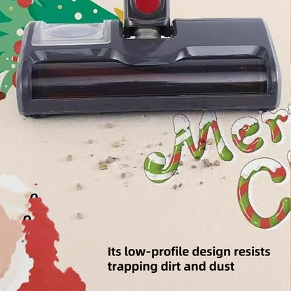 Non-Slip Round Christmas Tree Rug