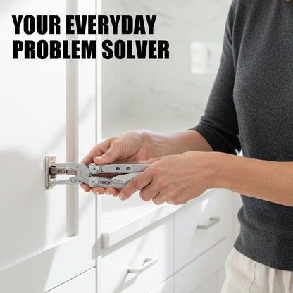 ✨ 12-in-1 Stainless Steel Folding Multi-Tool Pliers – All-in-One Gadget, Durable Steel & Compact Design (Perfect for Outdoor & Home Repairs!)