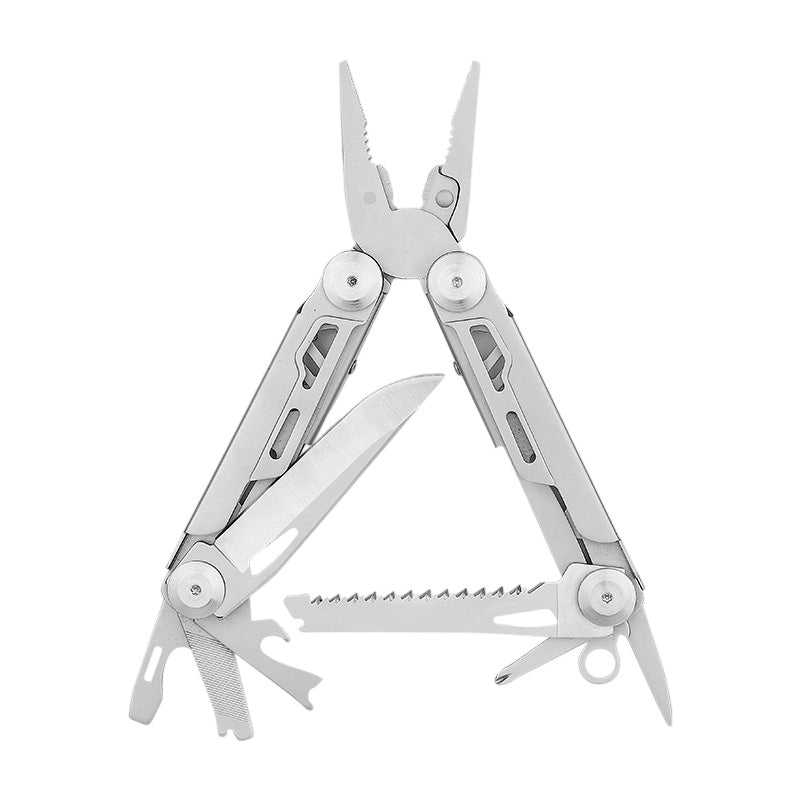 ✨ 12-in-1 Stainless Steel Folding Multi-Tool Pliers – All-in-One Gadget, Durable Steel & Compact Design (Perfect for Outdoor & Home Repairs!)