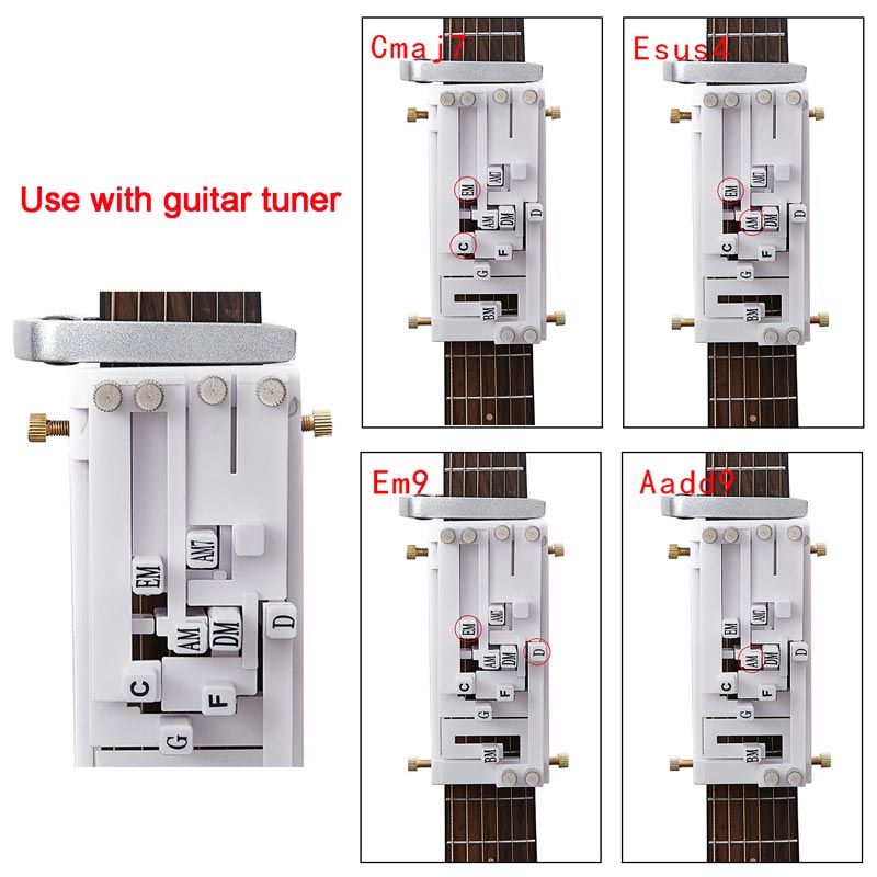 ✨ Guitar One-Button Chord Assistant – Instant Chords, Beginner-Friendly & Portable (Effortless Guitar Playing For Every Level!)