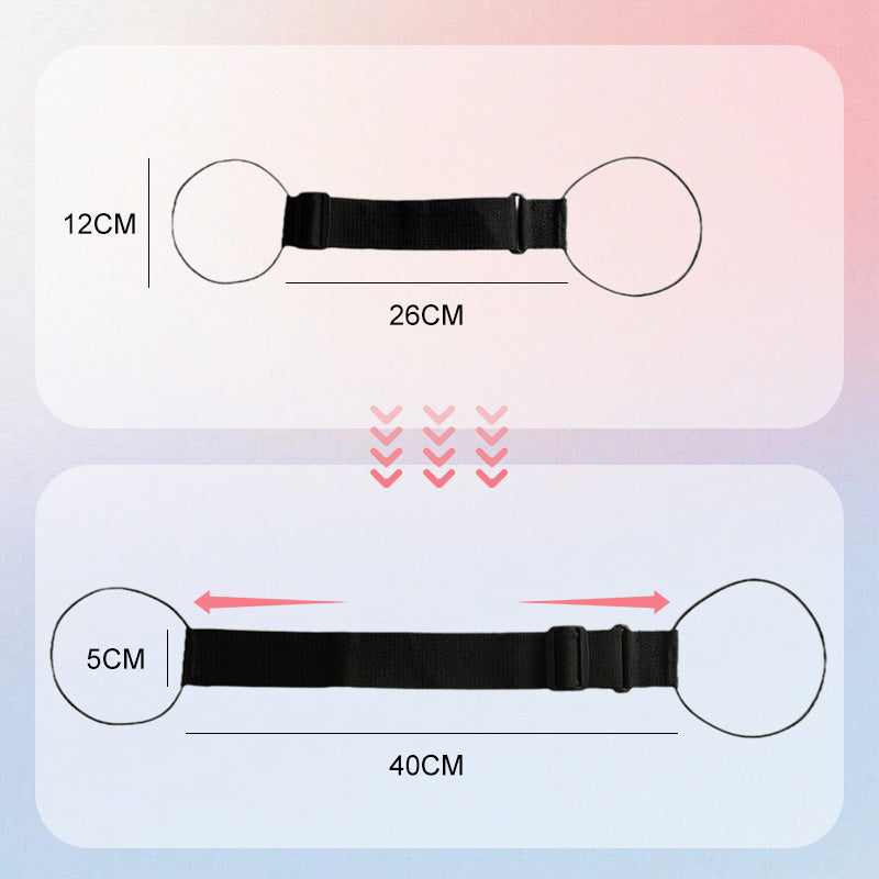 🖤Limited-Time Christmas Sale! 50% OFF ✨ Elastic Luggage Strap (Hands-Free for Travel) – Attach Bags to Suitcase for Airports/Vacations/Business Trips!