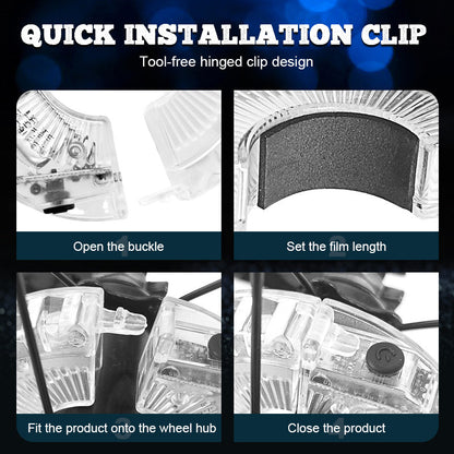 🎄 Christmas Deal – ALWAYS 50% OFF! ✨ Colorful Bicycle Wheel Lights (7 Colors + 18 Light Modes) – Safe & Super Cool for Night Riding!