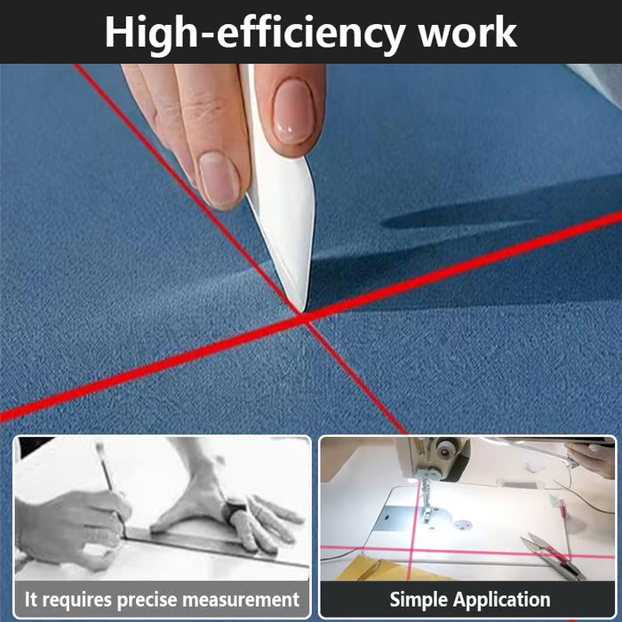 🎄 Christmas Deal – ALWAYS 50% OFF! 🧵 Magnetic Laser Positioning Light for Sewing Machine: Precise Stitching WITHOUT Markings – Flexible Laser for Quilt & Sewing Projects!