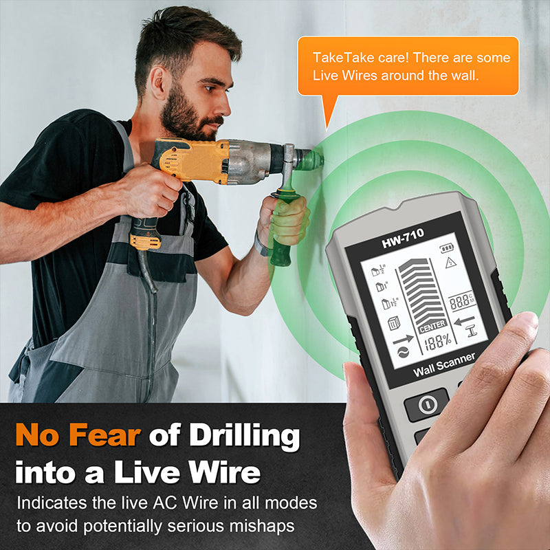 🎄 Christmas Deal – ALWAYS 50% OFF! 🔍 Multi-Function Wall Detector: Detect Metal & Pipes – Accurate & Easy to Use!