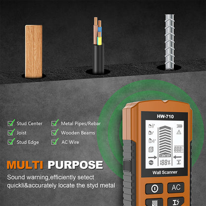 🎄 Christmas Deal – ALWAYS 50% OFF! 🔍 Multi-Function Wall Detector: Detect Metal & Pipes – Accurate & Easy to Use!